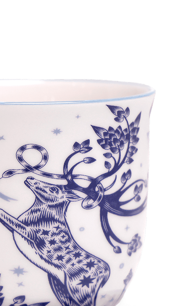 Liberte 5 Porcelain Pot And Saucer With Drainage - Chive Ceramics Studio - Pots - Chive Ceramics Studio