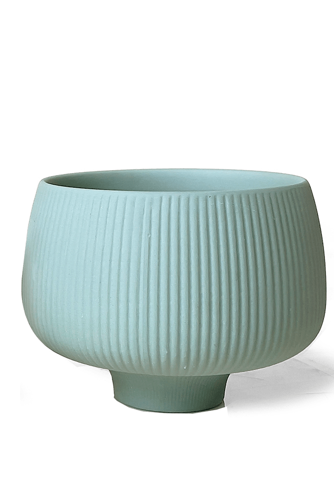 Lilo Porcelain Modern Indoor Plant Pot - Chive Ceramics Studio - Pots - Chive US