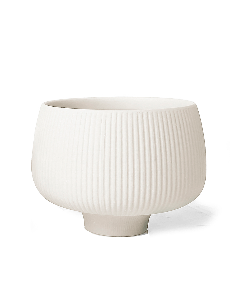 Lilo Porcelain Modern Indoor Plant Pot - Chive Ceramics Studio - Pots - Chive US