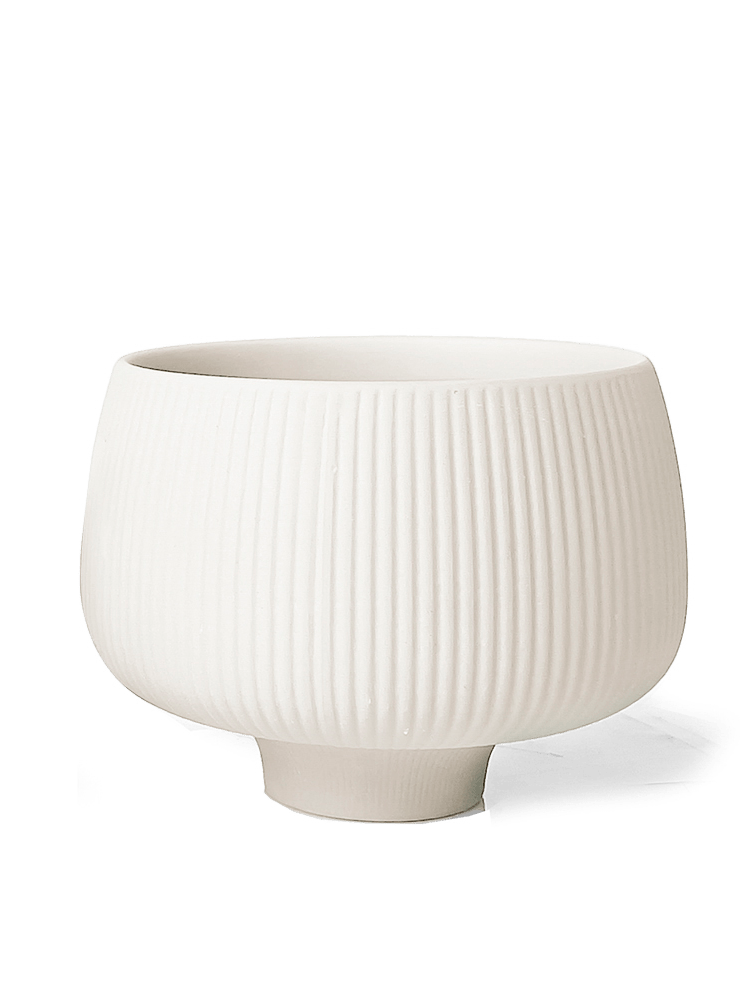 Lilo Porcelain Modern Indoor Plant Pot - Chive Ceramics Studio - Pots - Chive US