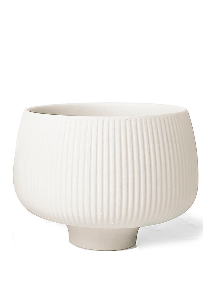 Lilo Porcelain Modern Indoor Plant Pot - Chive Ceramics Studio - Pots - Chive US