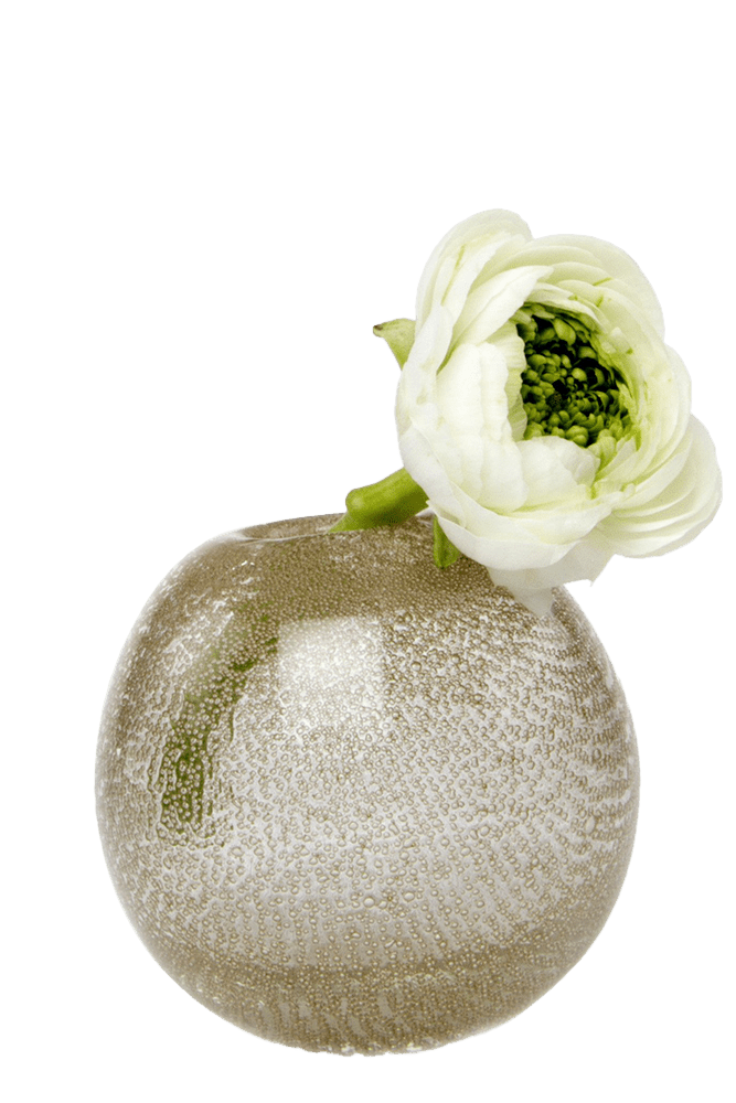 Ligne Glass Modern Flower Vase - Chive Ceramics Studio - Vases - Chive Ceramics Studio