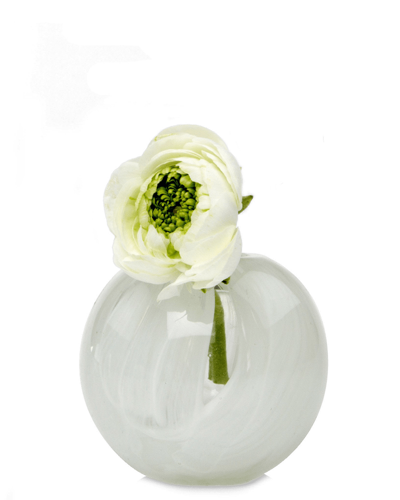 Ligne Glass Modern Flower Vase - Chive Ceramics Studio - Vases - Chive Ceramics Studio
