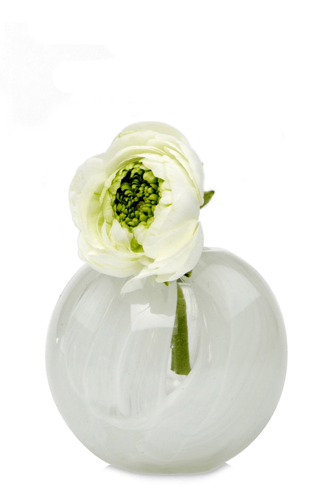 Ligne Glass Modern Flower Vase - Chive Ceramics Studio - Vases - Chive Ceramics Studio
