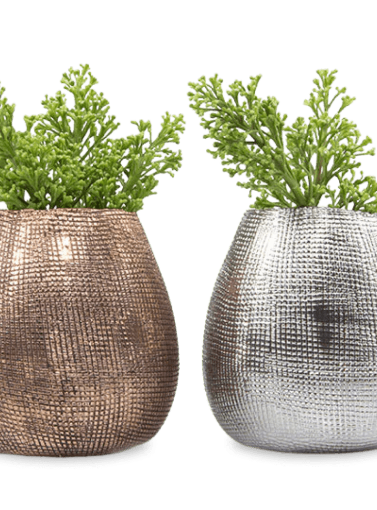 Mesh Ceramic Planter Pot - Chive Ceramics Studio - Pots - Chive US
