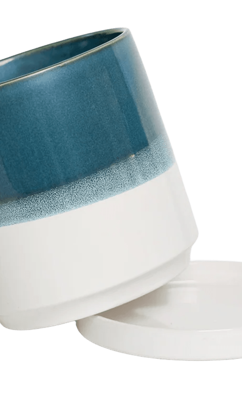 Large Minute Ceramic Pots & Saucer | 6", 7" & 8" Indoor Planter - Chive Ceramics Studio - Pots - Chive Ceramics Studio