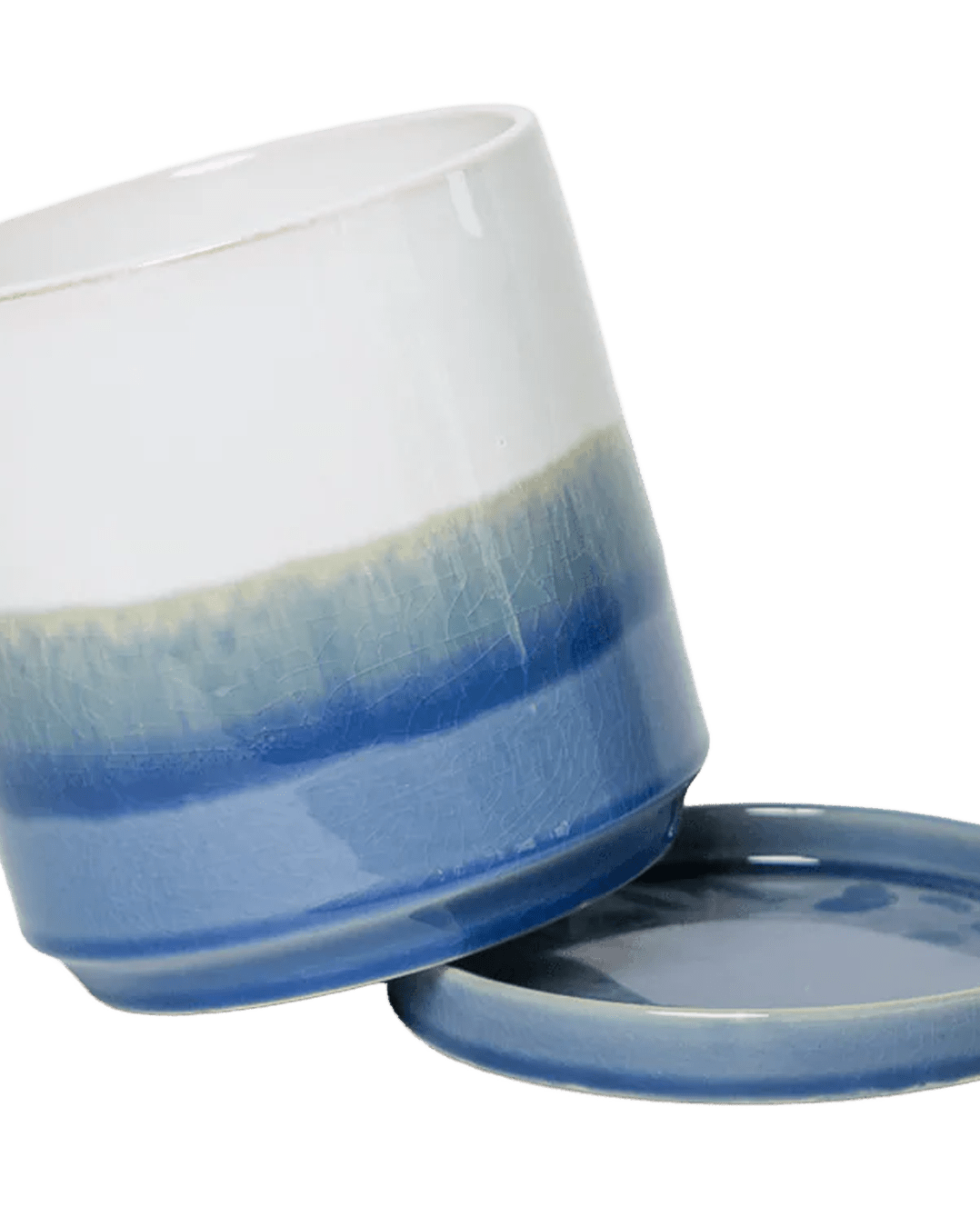 Large Minute Ceramic Pots & Saucer | 6", 7" & 8" Indoor Planter - Chive Ceramics Studio - Pots - Chive Ceramics Studio