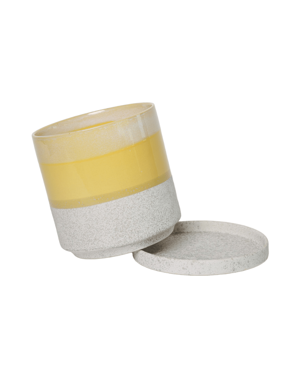 Minute Ceramic Pot And Saucer Set With Drainage | 6, 7, & 8 inch - Chive Ceramics Studio - Pots - Chive Ceramics Studio