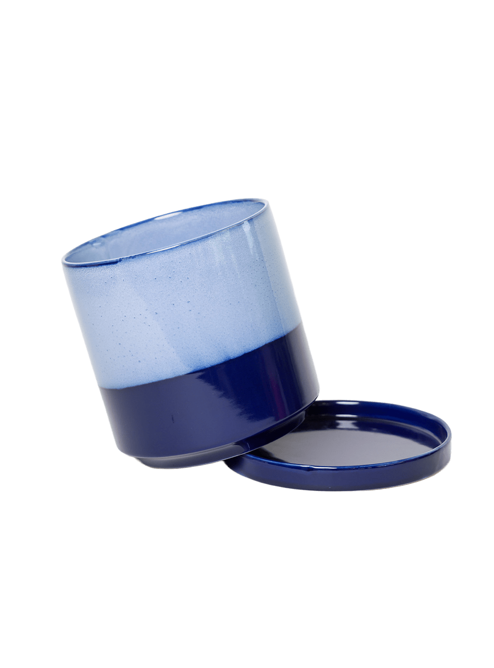 Minute Ceramic Pot And Saucer Set With Drainage | 6, 7, & 8 inch - Chive Ceramics Studio - Pots - Chive Ceramics Studio