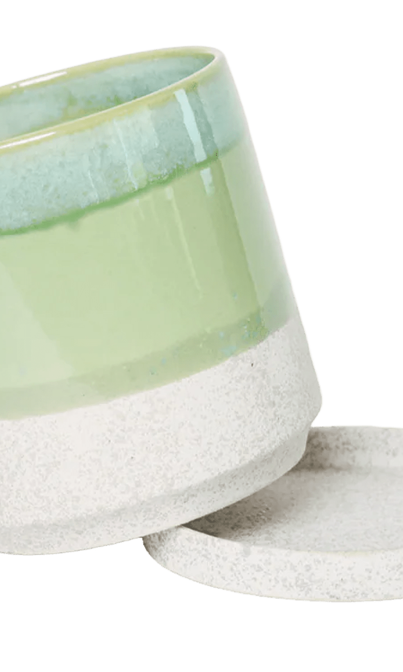 Large Minute Ceramic Pots & Saucer | 6", 7" & 8" Indoor Planter - Chive Ceramics Studio - Pots - Chive Ceramics Studio