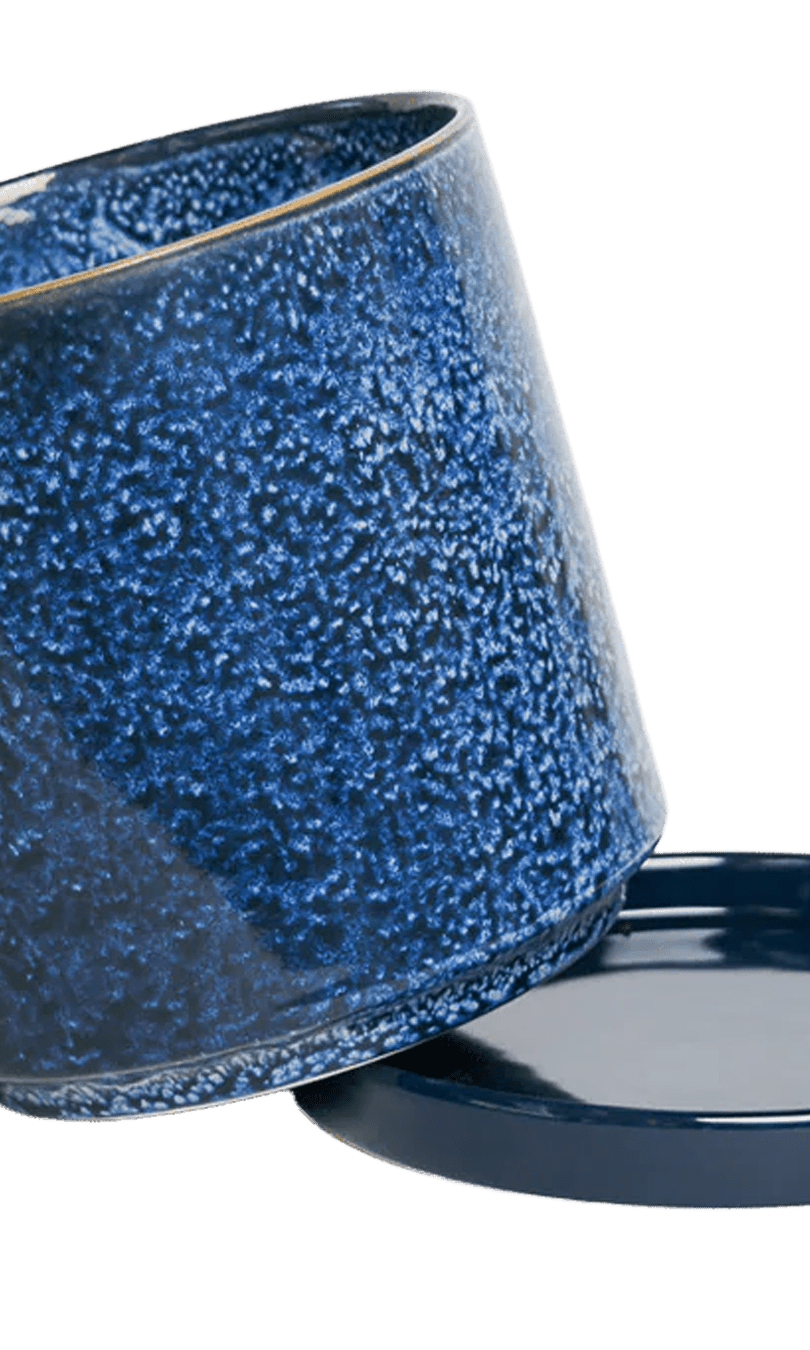 Large Minute Ceramic Pots & Saucer | 6", 7" & 8" Indoor Planter - Chive Ceramics Studio - Pots - Chive Ceramics Studio