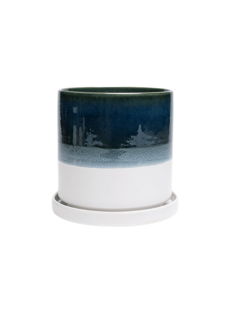 Minute Ceramic Pot And Saucer Set With Drainage - Chive Ceramics Studio - Pots - Chive Ceramics Studio