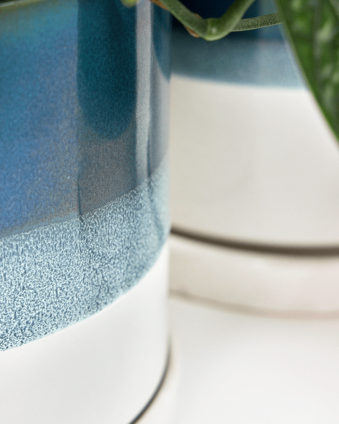 Minute Ceramic Pot And Saucer Set With Drainage - Chive Ceramics Studio - Pots - Chive Ceramics Studio