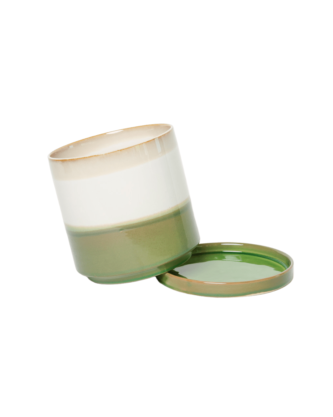 Minute Ceramic Pot And Saucer Set With Drainage | 6, 7, & 8 inch - Chive Ceramics Studio - Pots - Chive Ceramics Studio