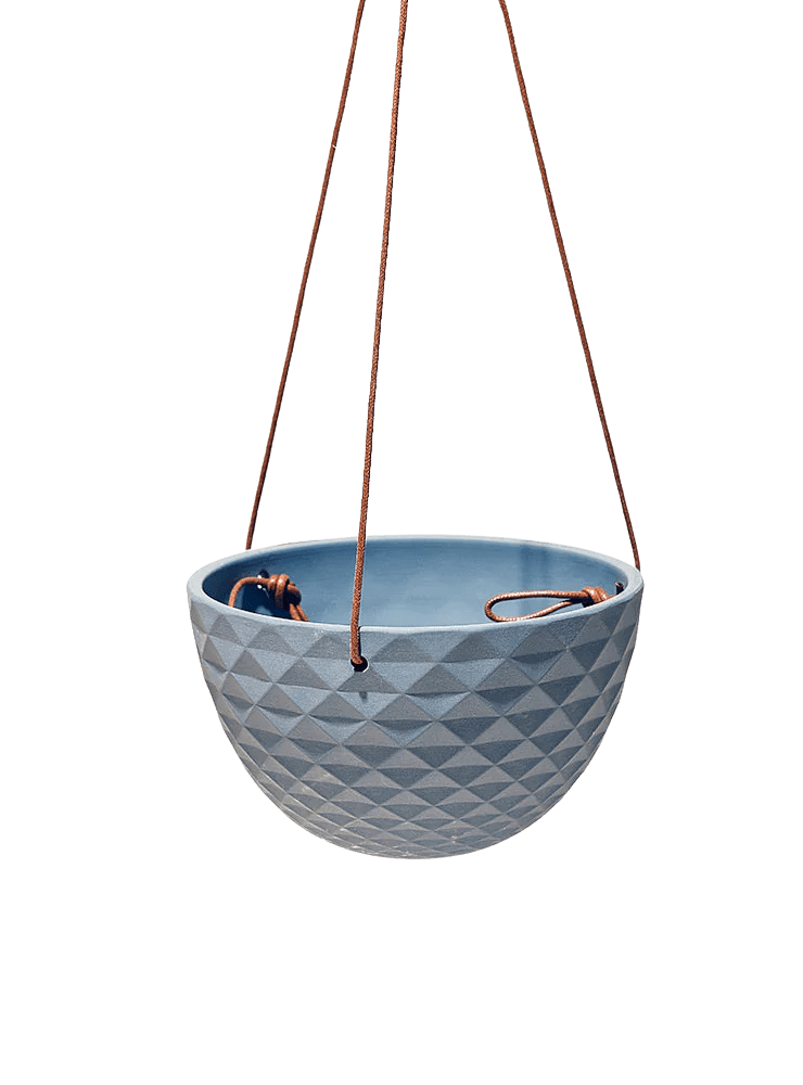 Mini Mofo Porcelain Modern Hanging Planter - Chive Ceramics Studio - Pots - Chive Ceramics Studio