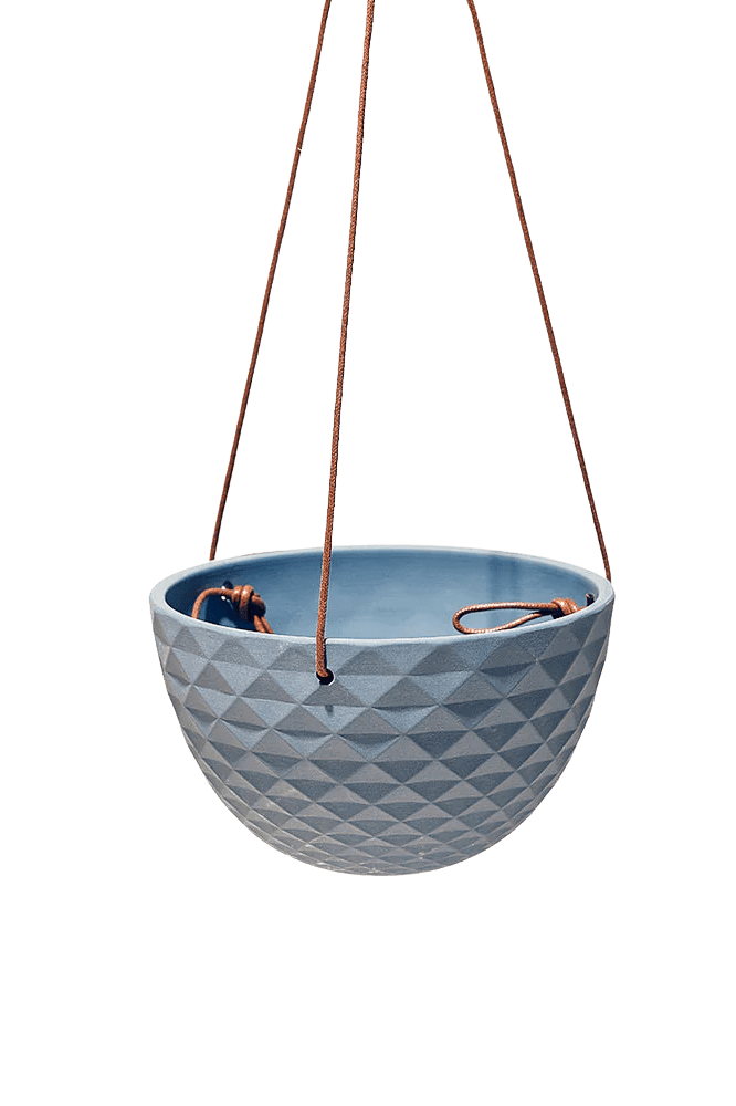 Mini Mofo Porcelain Modern Hanging Planter - Chive Ceramics Studio - Pots - Chive Ceramics Studio