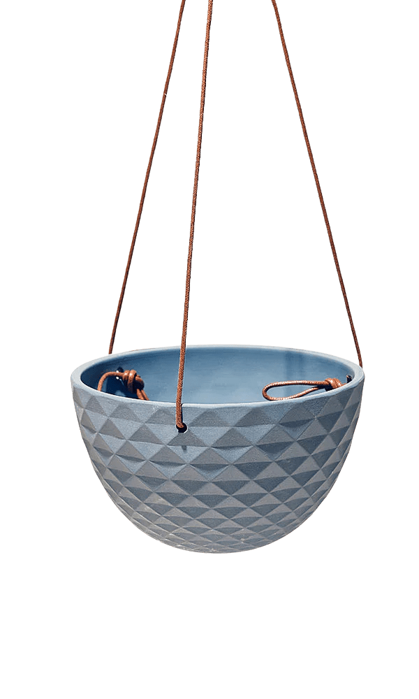 Mini Mofo Porcelain Modern Hanging Planter - Chive Ceramics Studio - Pots - Chive Ceramics Studio