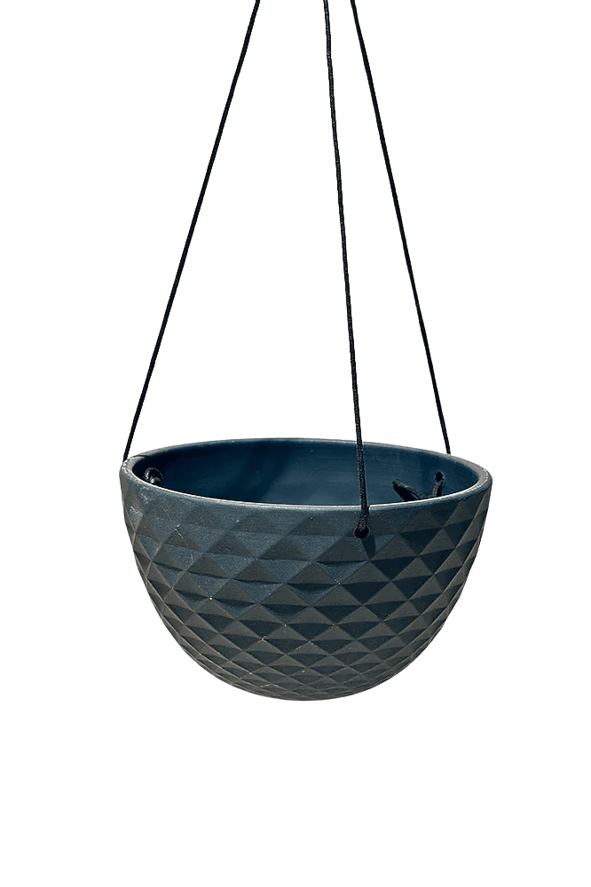 Mini Mofo Porcelain Modern Hanging Planter - Chive Ceramics Studio - Pots - Chive Ceramics Studio