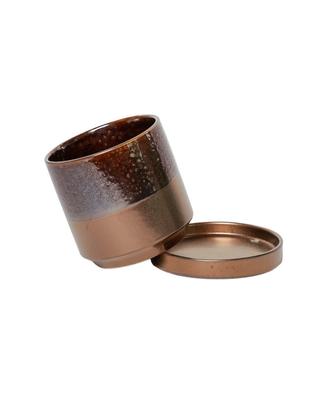 Minute Ceramic Pot And Saucer Set With Drainage | 3 & 5 inches - Chive Ceramics Studio - Pots - Chive Ceramics Studio