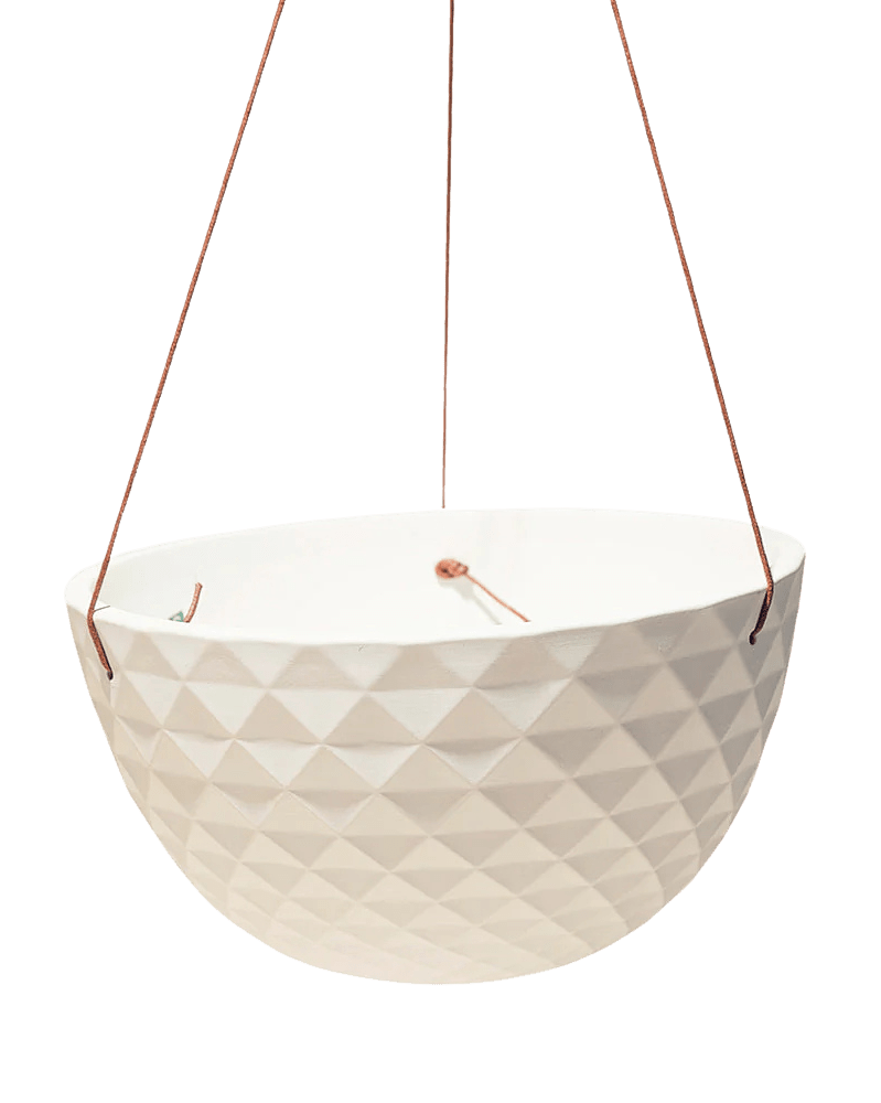 Mofo Porcelain Modern Hanging Planter - Chive Ceramics Studio - Pots - Chive US