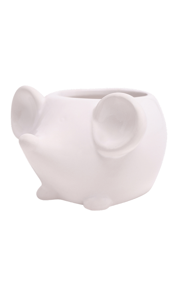 Mouse Ceramic Indoor Plant Pot For Succulents - Chive Ceramics Studio - Pots - Chive US