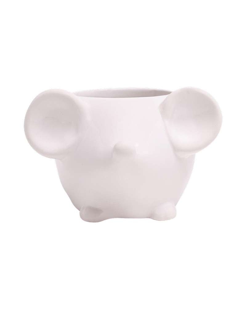Mouse Ceramic Indoor Plant Pot For Succulents - Chive Ceramics Studio - Pots - Chive US
