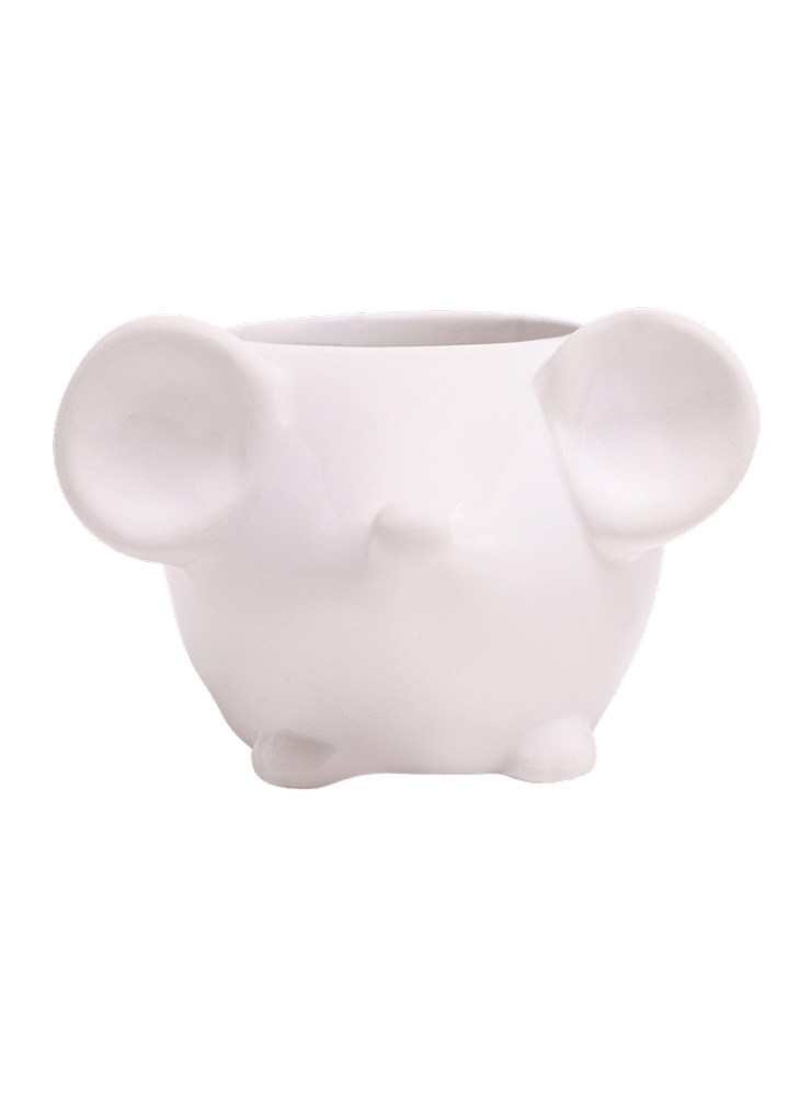 Mouse Ceramic Indoor Plant Pot For Succulents - Chive Ceramics Studio - Pots - Chive US