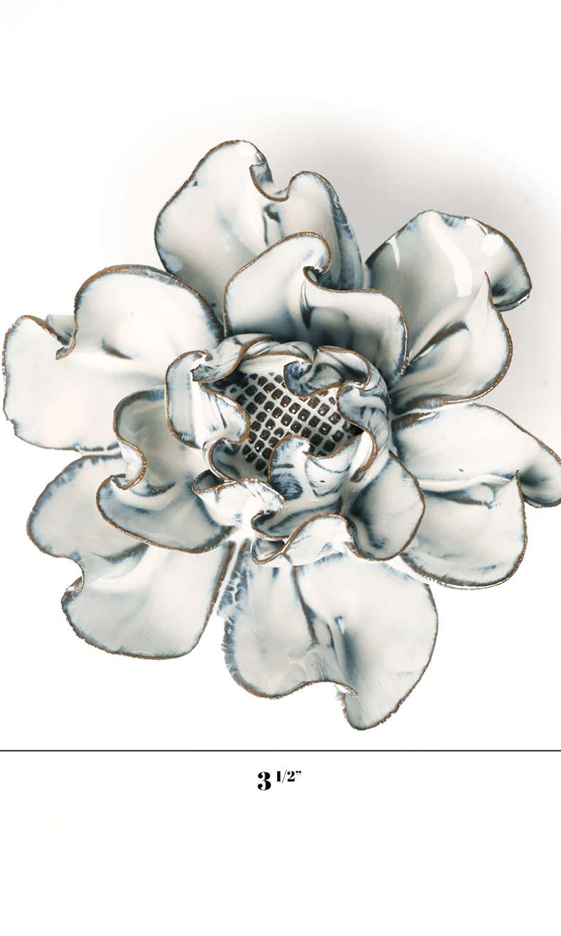 May Birth Flower - Hawthorn - Chive Ceramics Studio - Ceramic Flowers - Chive Ceramics Studio