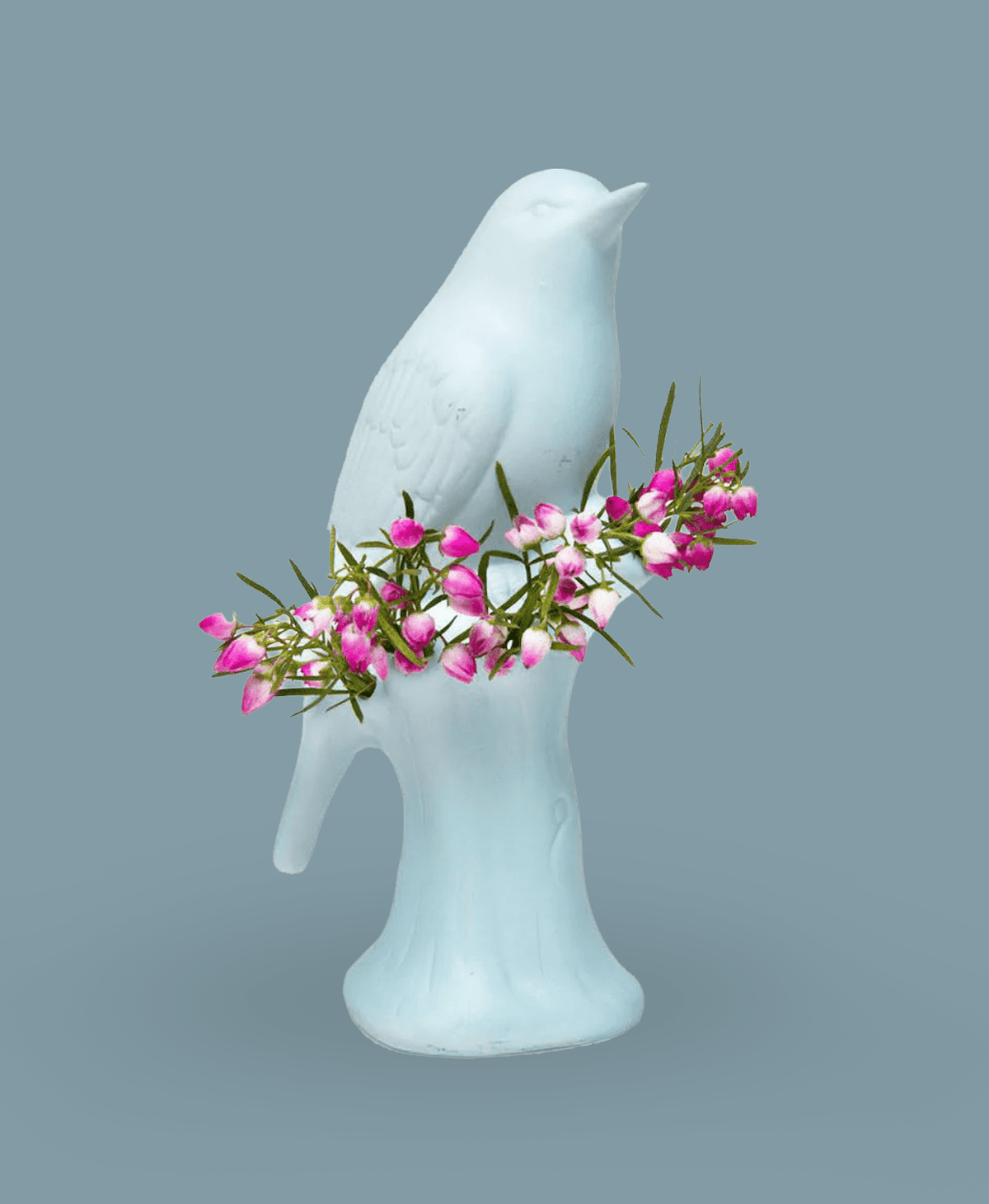 Bird Porcelain Modern Flower Vase - Chive Ceramics Studio - Vases - Chive Ceramics Studio
