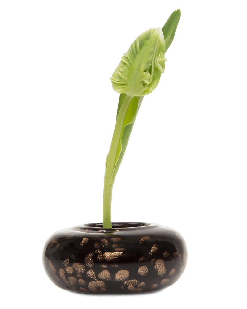 Neutrino Glass Ikebana Kenzan Vase - Chive Ceramics Studio - Vases - Chive Ceramics Studio