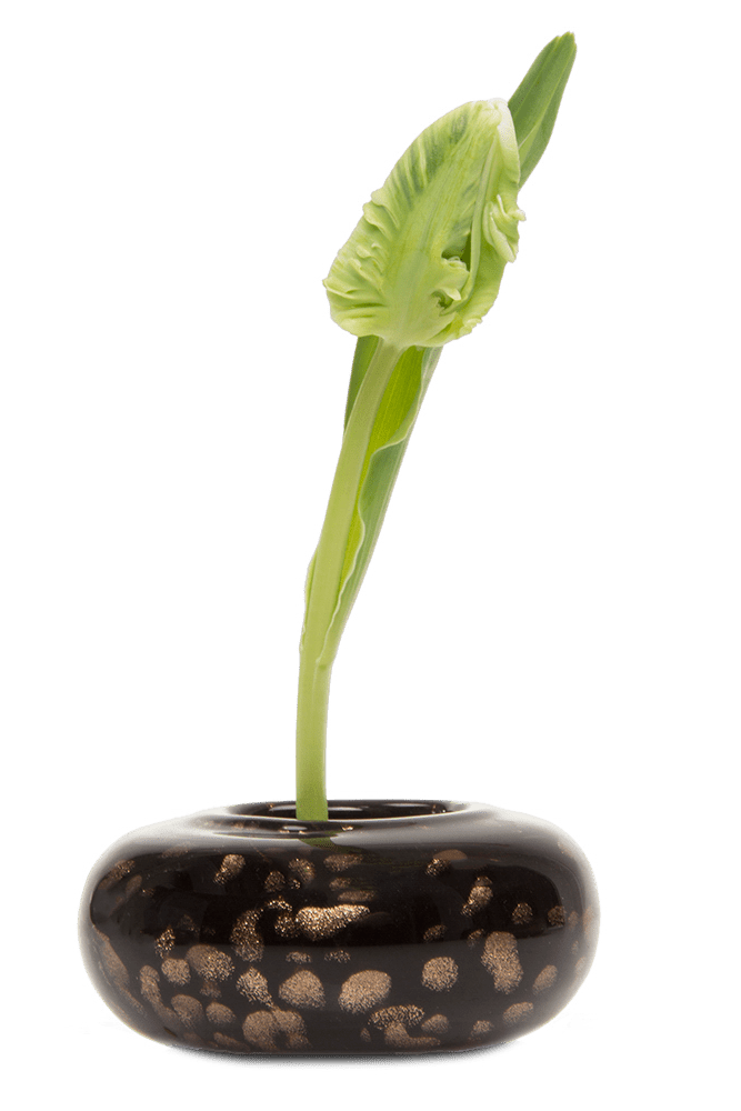 Neutrino Glass Ikebana Kenzan Vase - Chive Ceramics Studio - Vases - Chive Ceramics Studio