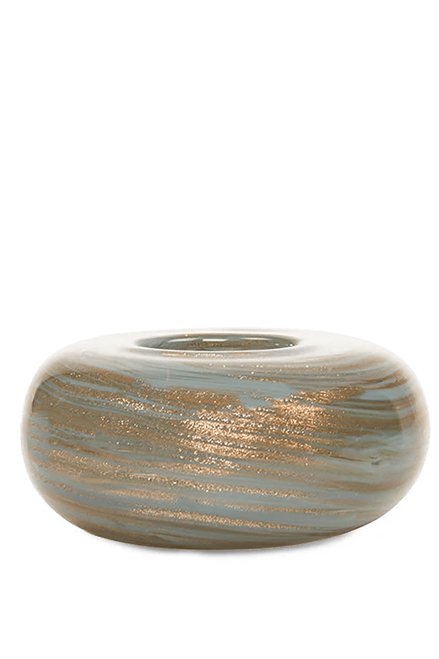 Neutrino Glass Ikebana Kenzan Vase - Chive Ceramics Studio - Vases - Chive Ceramics Studio