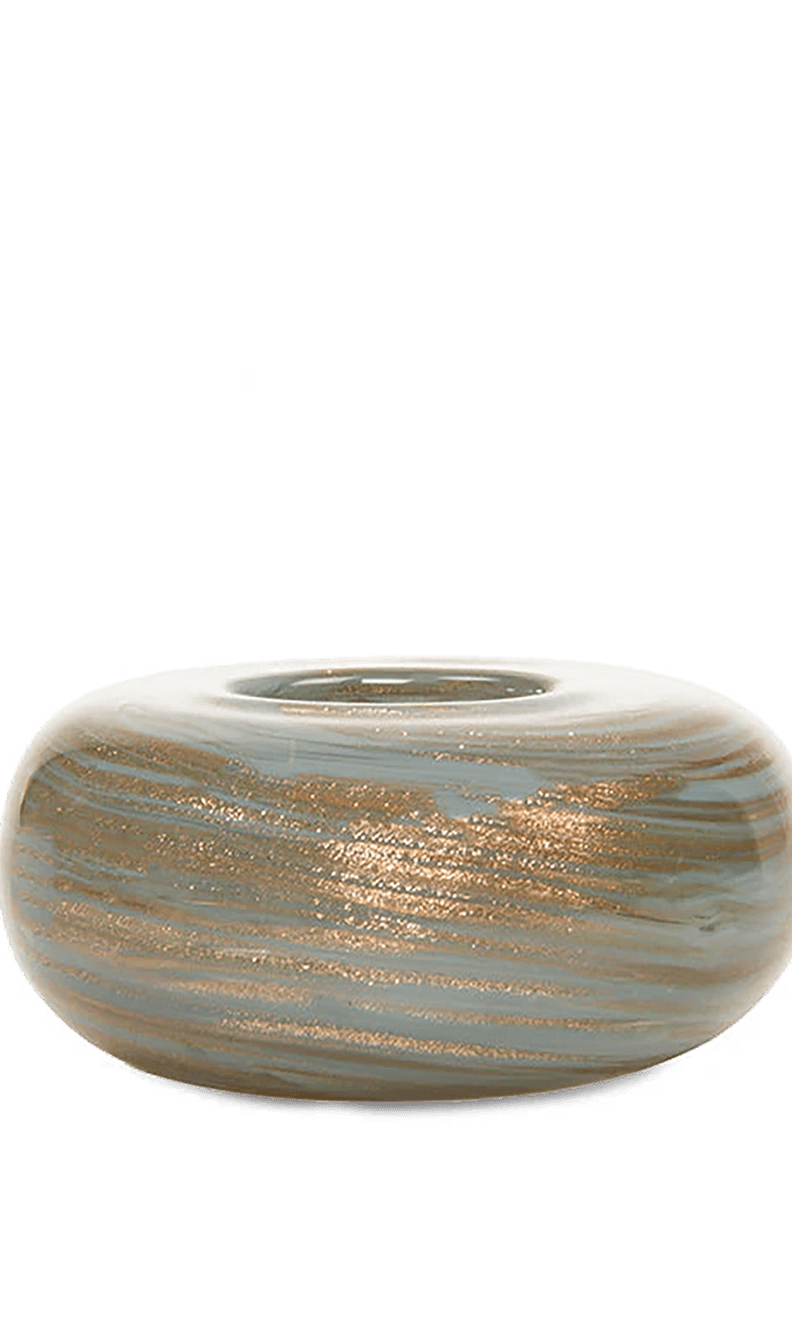 Neutrino Glass Ikebana Kenzan Vase - Chive Ceramics Studio - Vases - Chive Ceramics Studio