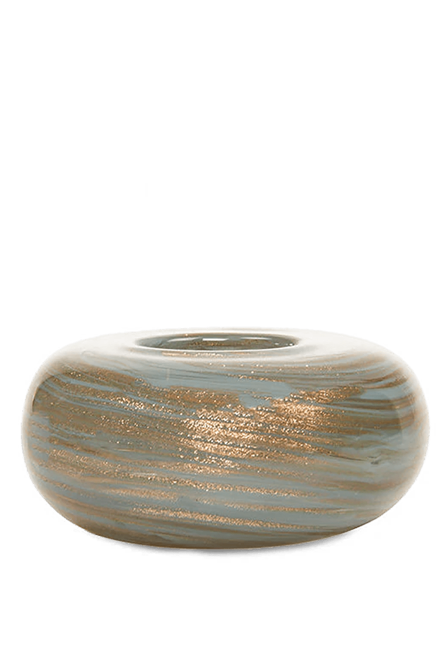 Neutrino Glass Ikebana Kenzan Vase - Chive Ceramics Studio - Vases - Chive Ceramics Studio