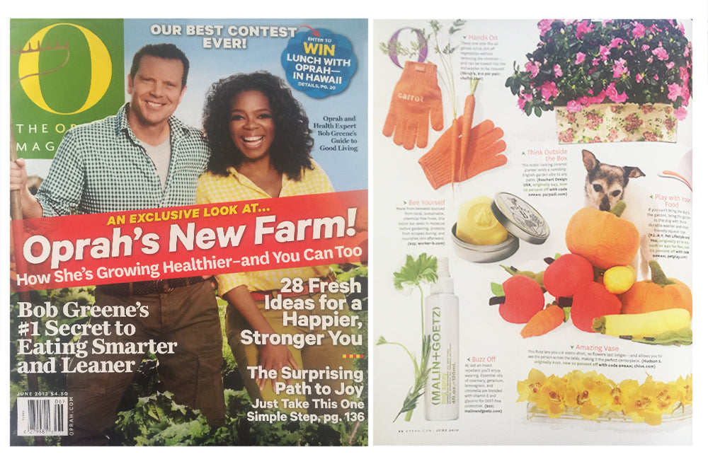 The Oprah Magazine editorial featuring Chive Studio Hudson 24 Hole Flute — Oprah's Favorite Things