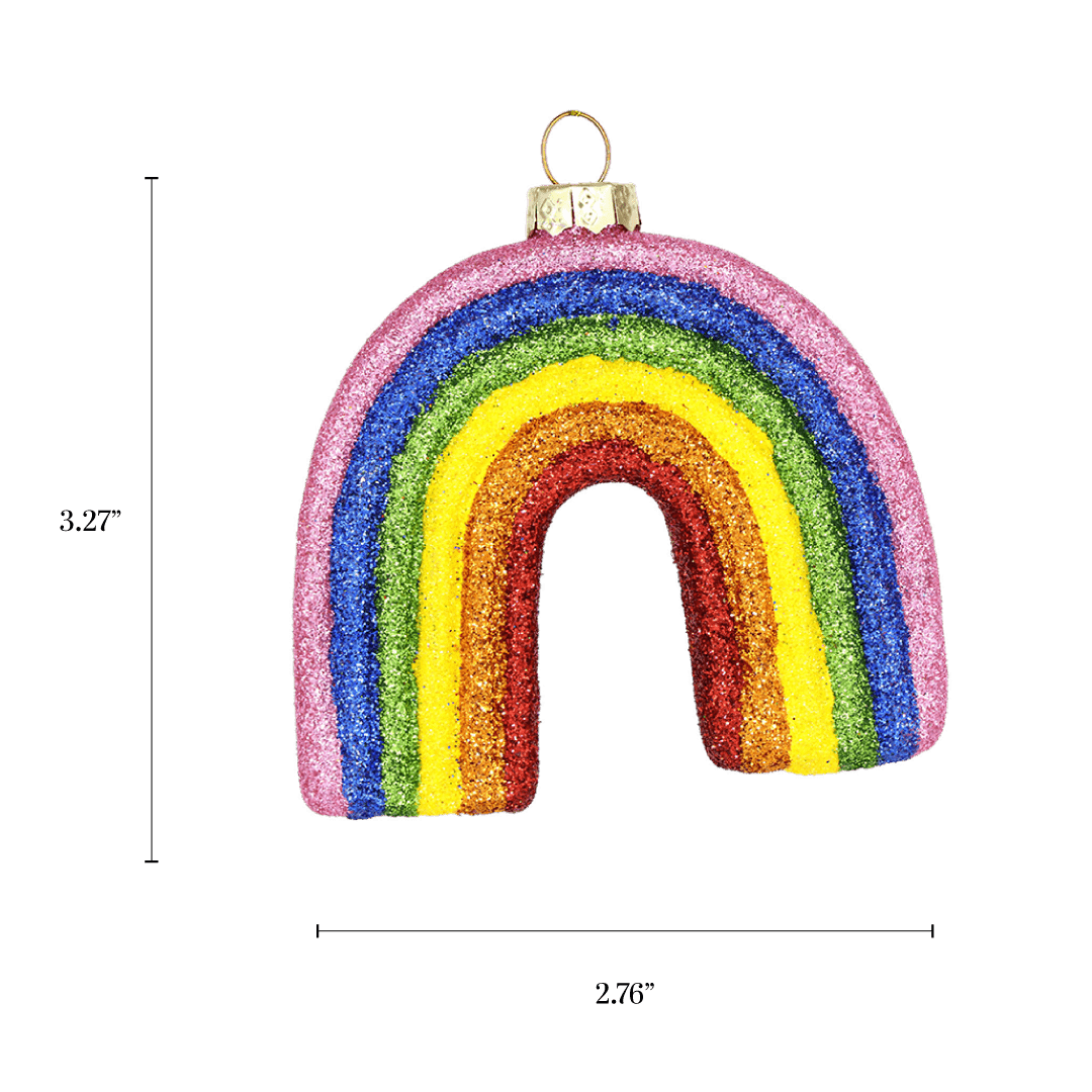 Rainbow Ornament - Chive Ceramics Studio - Glass Ornaments - Chive US
