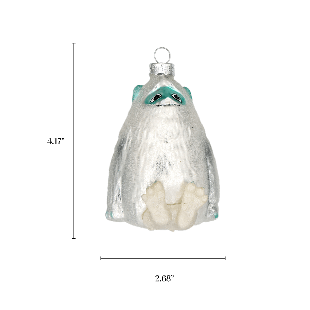 Yeti Ornament - Chive Ceramics Studio - Glass Ornaments - Chive Wholesale