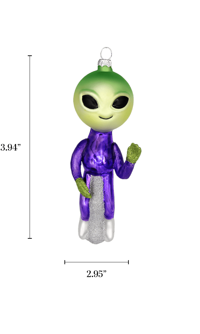 Alien Ornament - Chive Ceramics Studio - Glass Ornaments - Chive Wholesale