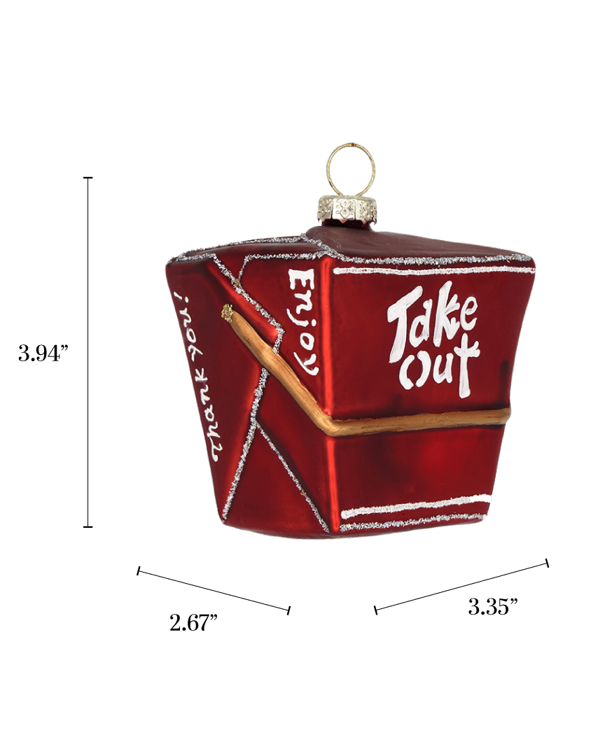 Take Out Ornament - Chive Ceramics Studio - Glass Ornaments - Chive US