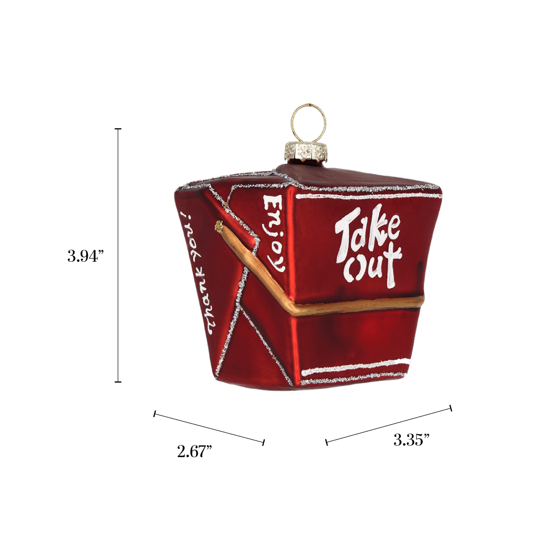 Take Out Ornament - Chive Ceramics Studio - Glass Ornaments - Chive US