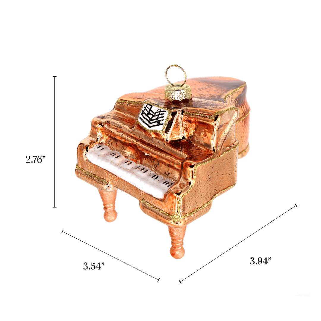 Grand Piano Ornament - Chive Ceramics Studio - Glass Ornaments - Chive Wholesale