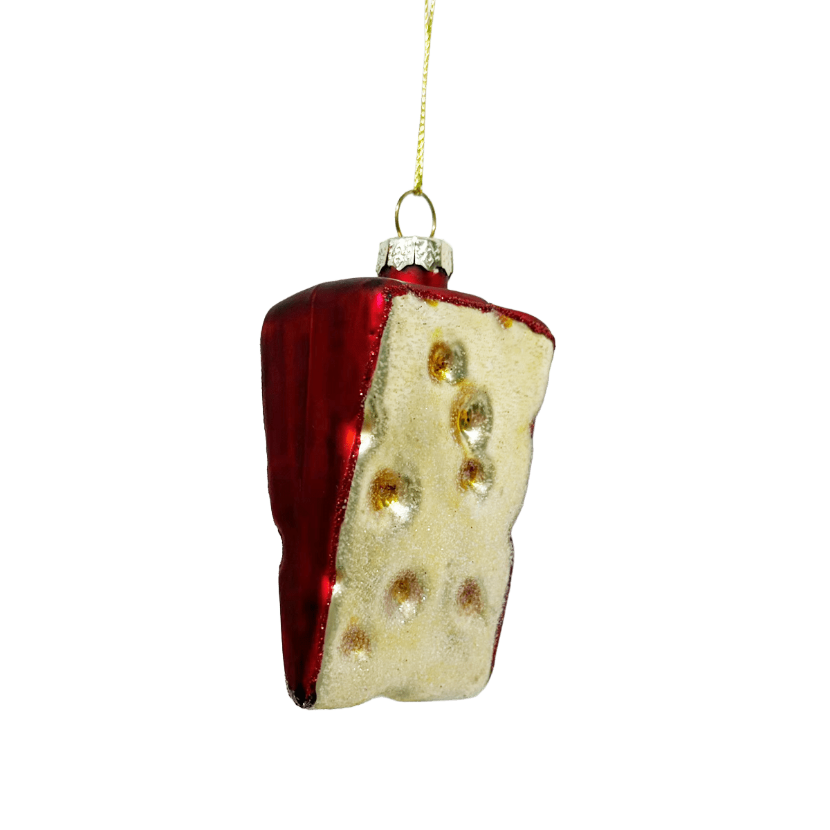 Swiss Cheese Ornament - Chive Ceramics Studio - Glass Ornaments - Chive Ceramics Studio