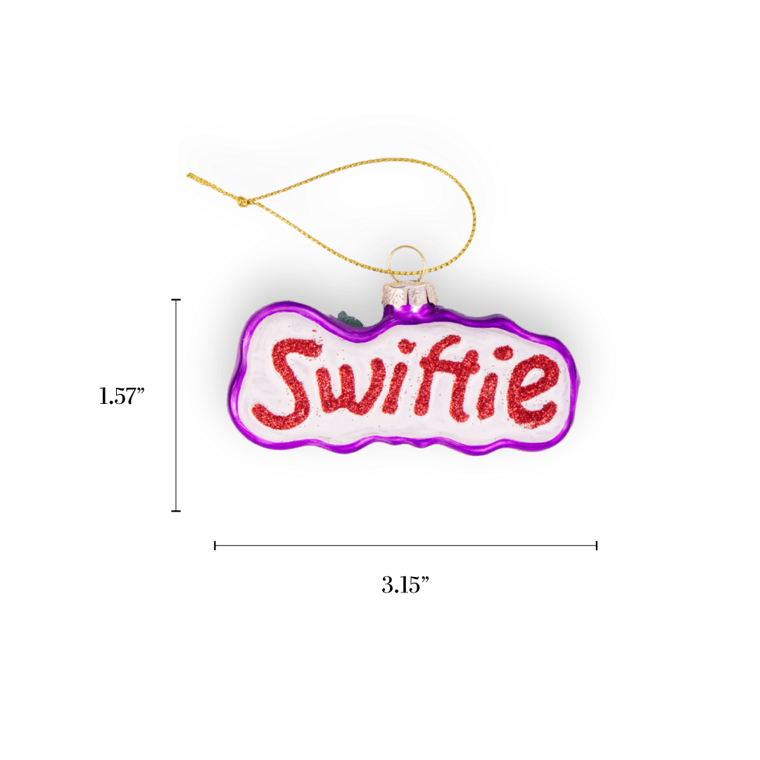 Swiftie Ornament - Chive Ceramics Studio - Glass Ornaments - Chive Ceramics Studio