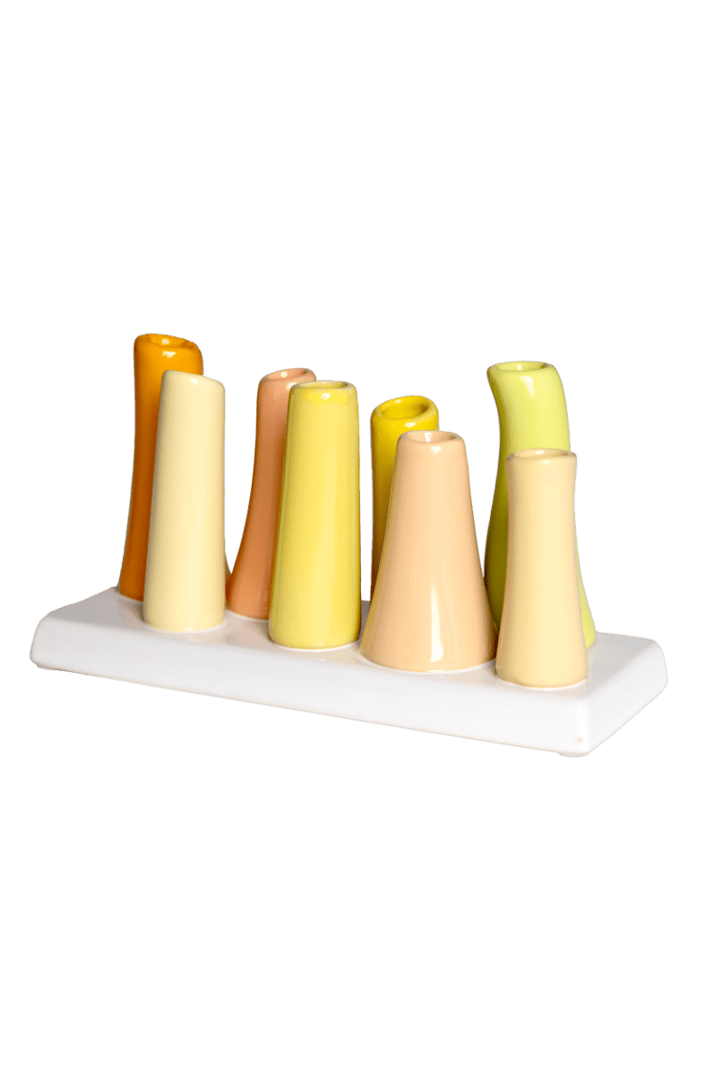 Pooley Modern Bud Vase For Flowers - Chive Ceramics Studio - Vases - Chive Ceramics Studio