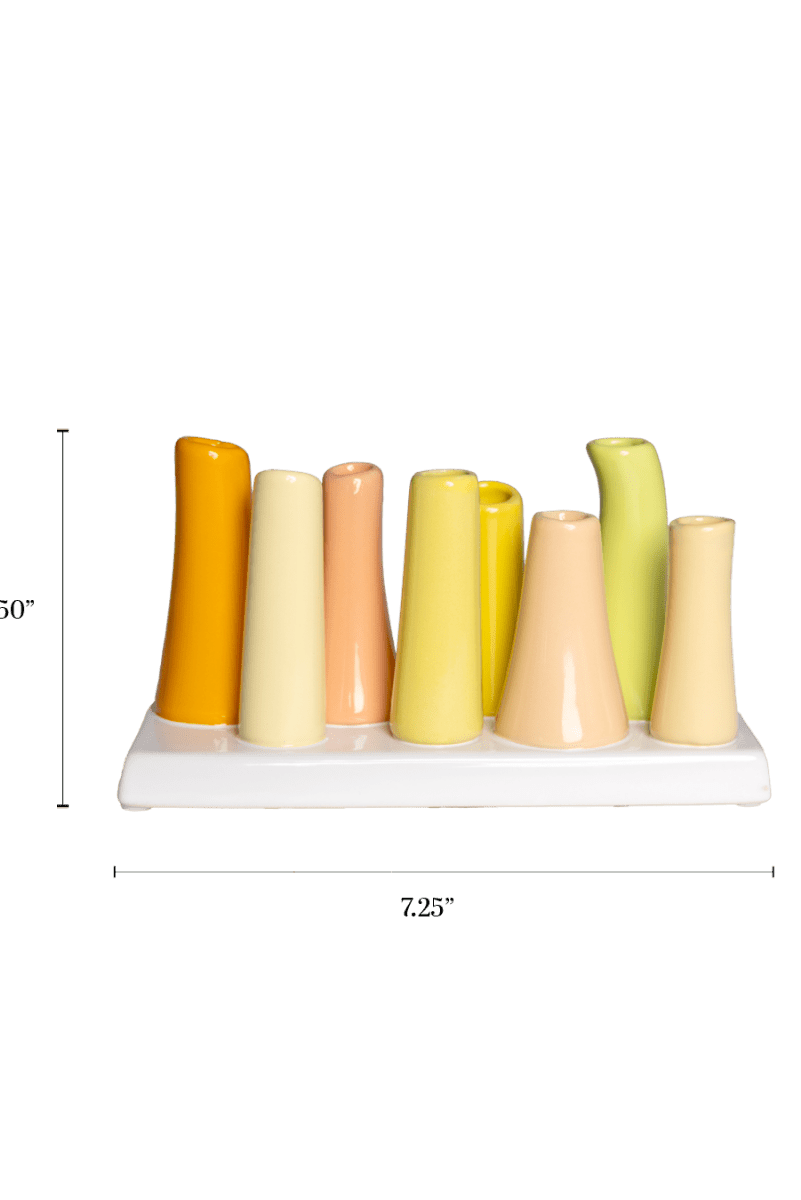 Pooley Modern Bud Vase For Flowers - Chive Ceramics Studio - Vases - Chive Ceramics Studio