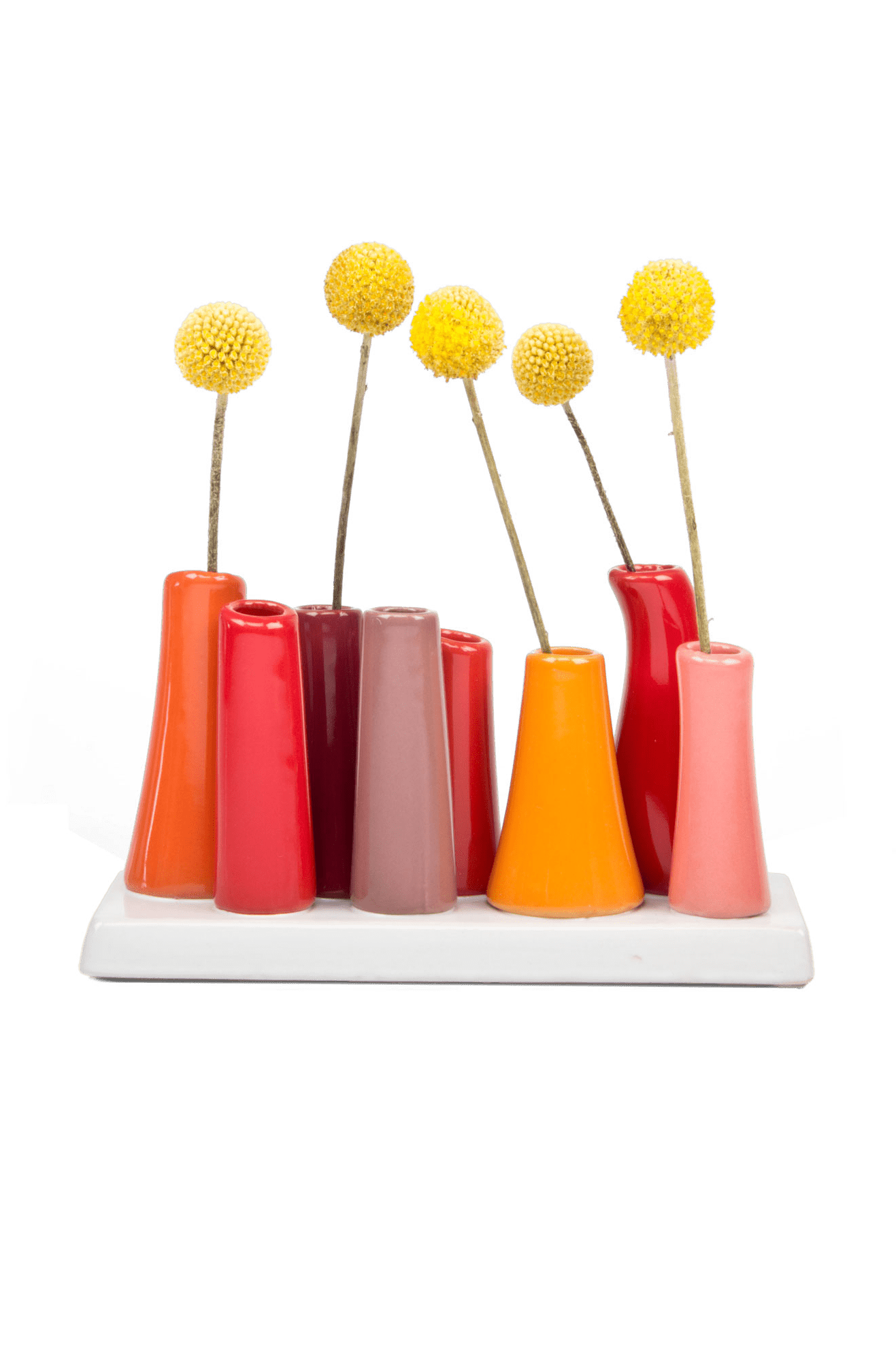 Pooley Modern Bud Vase For Flowers - Chive Ceramics Studio - Vases - Chive Ceramics Studio