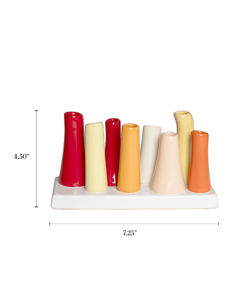 Pooley Modern Bud Vase For Flowers - Chive Ceramics Studio - Vases - Chive Ceramics Studio