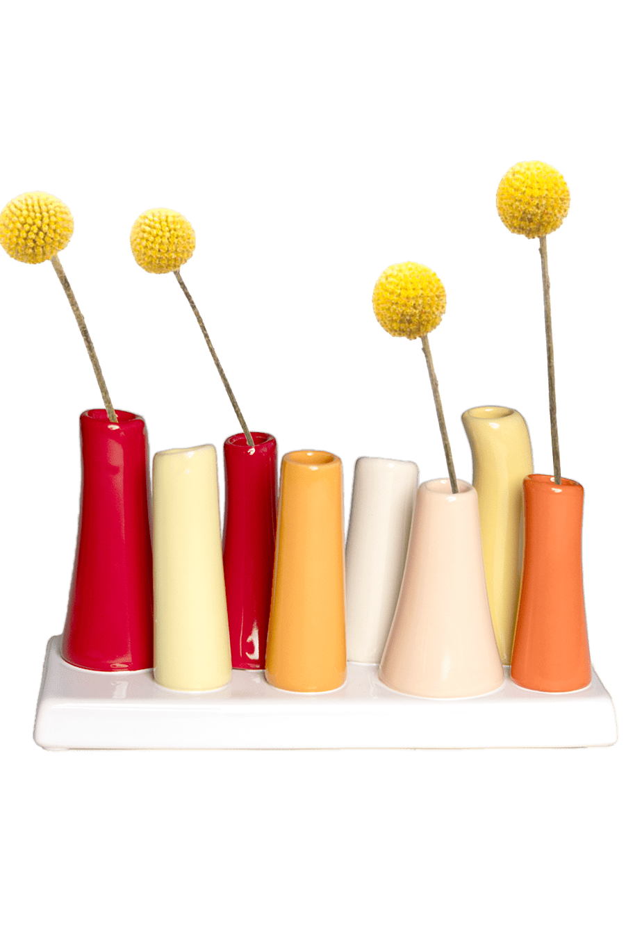 Pooley Modern Bud Vase For Flowers - Chive Ceramics Studio - Vases - Chive Ceramics Studio