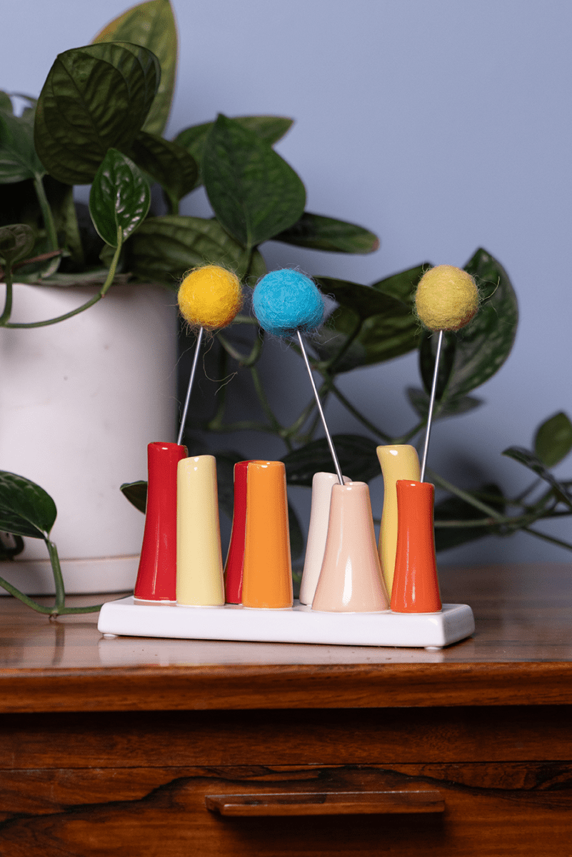 Pooley Modern Bud Vase For Flowers - Chive Ceramics Studio - Vases - Chive Ceramics Studio