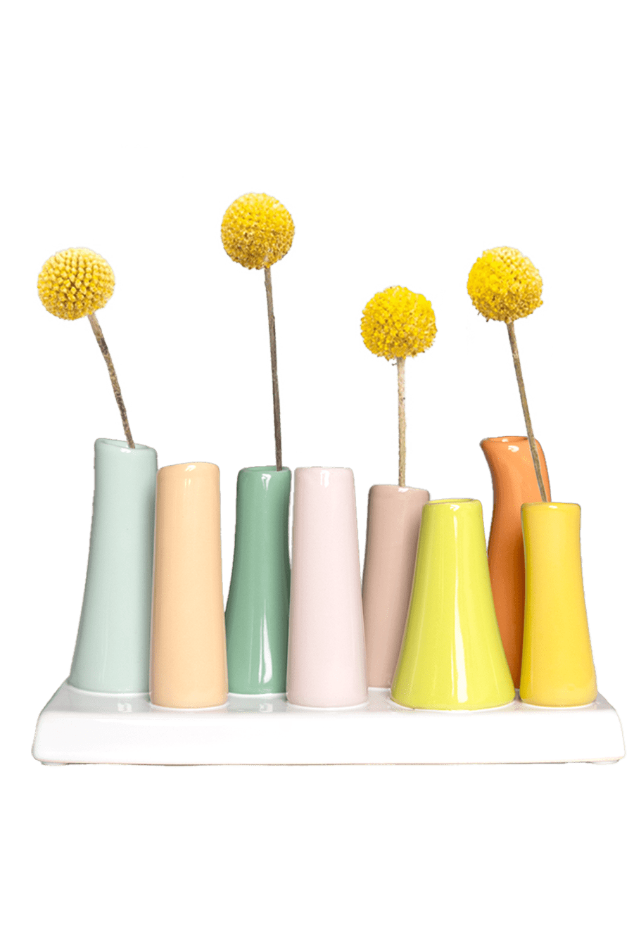 Pooley Modern Bud Vase For Flowers - Chive Ceramics Studio - Vases - Chive Ceramics Studio